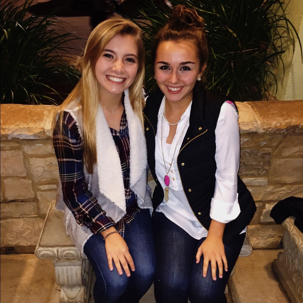 Lilly Pulitzer Black Vest